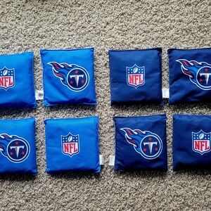NFL Tennessee Titans Cornhole Bean Bag Set - Royal Blue & Navy